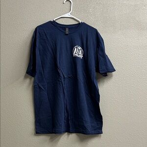 Gildan Dark Blue ASA Logo Tee
